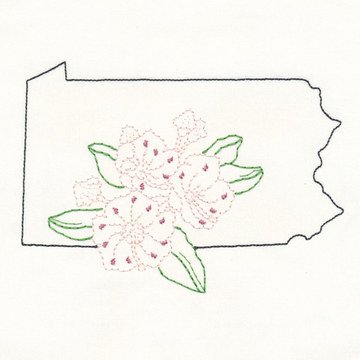 State Flower Reusable Shopping bag